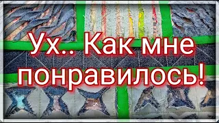 Почему я так раньше не шила ?! Из старых джинсов и пиццы получилась синель. Просто и красиво. DIY.