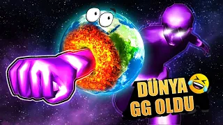 DÜNYA YOK ETME OYUNU 😂 Solar Smash 2