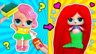 12 НЕВЕРОЯТНЫХ ЛАЙФХАКОВ для куклы ЛОЛ Сюрприз! Мультик LOL Surprise toy SCHOOL LIFE HACKS