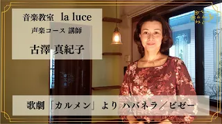 歌劇「カルメン」より ハバネラ～音楽教室 la luce 講師紹介