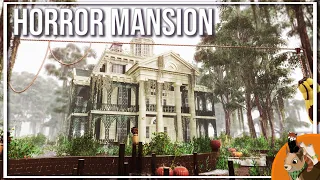 A Truly Haunted Mansion | American Alligator Habitat | Planet Zoo Speedbuild | Happy Halloween !