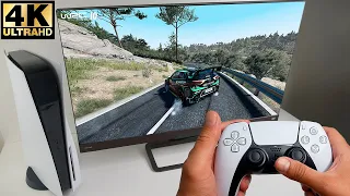 WRC 10 Gameplay on PlayStation 5 - 4K Ultra HD Graphics 60 FPS