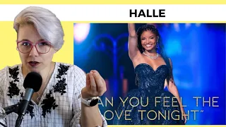 Halle - Can You Feel The Love Tonight - New Zealand Vocal Coach Analysis and Reaction