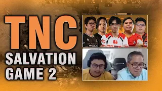 TNC PREDATOR vs SALVATION GAMING - GAME 2 - WATCH PARTY WITH CHIEF ARMEL AND SIR ERIC - ELITE LEAGUE