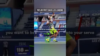 Taylor Fritz serve