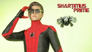 Hot Toys Spider-Man Upgraded Suit Far From Home Movie Masterpiece 1:6 Scale Marvel Figure Review