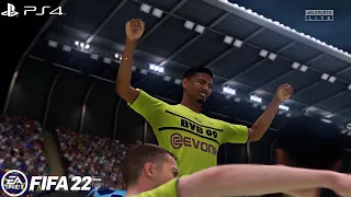 FIFA 22 | FC Barcelona vs Borussia Dortmund - UCL 22/23 - Ft. Haller, Lewandowski, | Gameplay