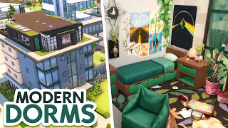 Modern Student Housing 📚🎓 // The Sims 4 Speed Build