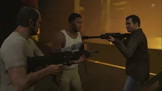 GTA 5 PC - Ending C / Final Mission #3 - The Third Way (Deathwish) Franklin