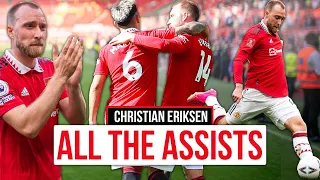 All 🔟 Eriksen Assists | Christian Eriksen Player Cam 2022/23 🎥