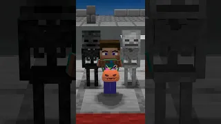 Give Me Candy - Doors Animation - Baby Herobrine and Mutant Skeleton