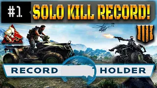 CoD Blackout SOLOS WORLD RECORD - Call of Duty Black Ops 4