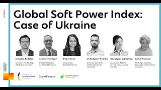 Global Soft Power Index 2021: Case of Ukraine. УКМЦ 22.03.2021