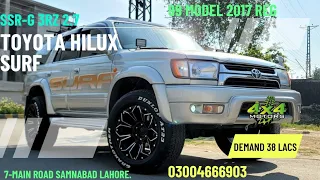 Toyota Hilux Surf SSR-G 2.7 1999 Model 2017 Sindh Reg |Sale Review Video| 03004666903 #4x4motors