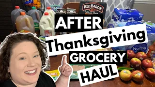 GROCERY SHOPPING ON A BUDGET | POST THANKSGIVING GROCERY HAUL