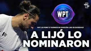 ¿No es un POCO MUCHO? La SANCIÓN que WPT le quiere dar a PABLO LIJÓ - veintediez