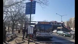 Bee-Line Bus: NABI 40LFW Hybrid [#234] Route 2 Bus w/ Bike Rack @ Broadway & West 242nd Street