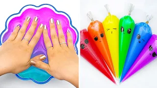 Удовлетворяющая слизь Slime ASMR | Расслабляющее видео слизи # 1680