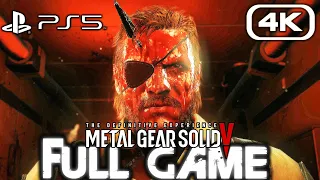 METAL GEAR SOLID V PS5 Gameplay Walkthrough FULL GAME (4K 60FPS) No Commentary
