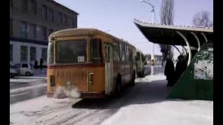 "ЛиАЗ-677" (1994г.в.) на маршруте (04.02.17)