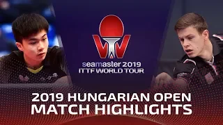 Lin Yun Ju vs Tomas Polansky | 2019 ITTF World Tour Hungarian Open Highlights (Pre)