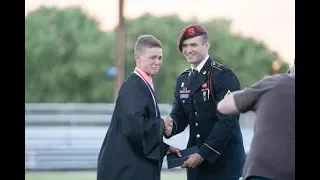 Soldier Surprises Brother At Graduation