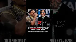 Shakur Stevenson: “HE'S PICKING AND CHOOSING, THAT'S WHAT HE DOES. TANK TAKES THE LEAST RISK”