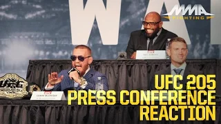 UFC 205: McGregor vs Alvarez Press Conference Reaction