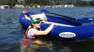 Intro to Kayaking - Lesson 5 - getting back in your kayak