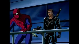 Spider Man & Blade vs Morbius | Spider-Man: The Animated Series