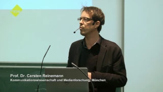 „Lügenpresse“, Populismus und Verschwörungsdenken | Prof. Dr. Carsten Reinemann