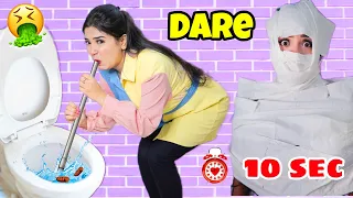 Subscribers Gave me *Extreme* DARE Challenge in 10 Seconds 😰 Drink Toilet Water 🤮 Nilanjana Dhar