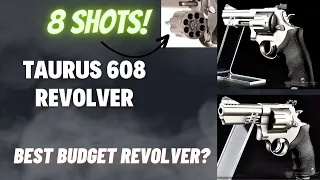 TAURUS 608...8 SHOTS of 357 Magnum! Is this the best budget revolver?