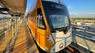 Скоростной трамвай Хёндэ Ротэм в Анталье | AntRay - Hyundai Rotem - Antalya light rail 🇹🇷 🚉🚊