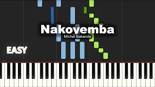 Michel Bakenda - Nakoyemba | EASY PIANO TUTORIAL BY Extreme Midi