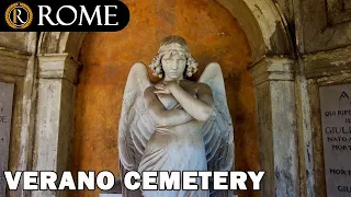 Rome guided tour ➧ Verano - Monumental cemetery [4K Ultra HD]
