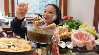 SHABU HOTPOT CASUAL MUKBANG | SASVlogs