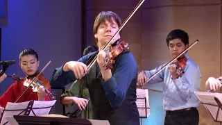 Joshua Bell and Young Arts: BACH, Concerto in A minor, BWV 1041