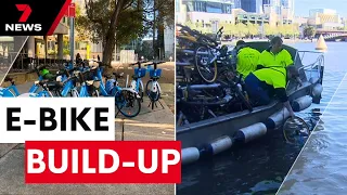 Sydney council cracking down on e-bike pile ups  | 7 News Australia