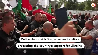 Bulgarian nationalists protest support for Ukraine