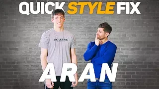 QUICK STYLE FIX: ARAN | A Men's Makeover Series *Brought To You By Tiege Hanley*