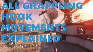 Titanfall 2 | All Grappling Hook Movements Explained | Grappling Hook Tutorial - Paper Cut2U