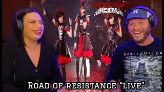 BABYMETAL -  Road of Resistance "Live" (Reaction) This was crazy!