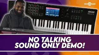 Unbelievable Playing, Unbelievable Sounds – Akai MPC Key 61 Sound Only!