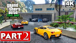 GTA 5 ONLINE The Contract DLC Gameplay Walkthrough Part 2 [4K 60FPS PC ULTRA] - No Commentary