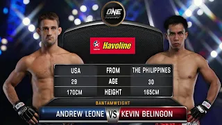 Kevin Belingon vs. Andrew Leone | Full Fight Replay