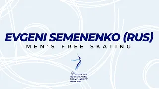 Evgeni Semenenko (RUS) | Men FS | ISU European Figure Skating Championships 2022 | #EuroFigure