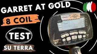 Garret At Gold #metaldetector  Campo Test Piastra da 8"