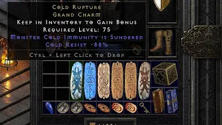 Sunder Rupture Charm is a GAME CHANGER [Diablo 2 Resurrected]