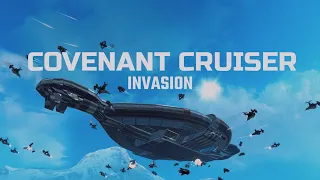 Covenant Cruiser: Invasion - Halo Custom Game browser [MCC]